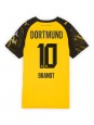 Billige Borussia Dortmund Julian Brandt #10 Hjemmedrakt Dame 2025-26 Kortermet